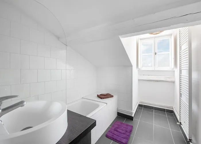 Charmand Duplex Avec Vue Sur La Cite & Les Toits 아파트 *